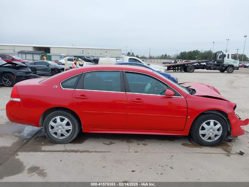 2009 Chevrolet Impala Ls VIN: 2G1WB57K491204898 Lot: 41578353