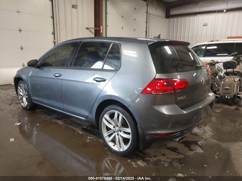 2015 VOLKSWAGEN GOLF TDI SEL 4-DOOR - 3VW2A7AU1FM042101