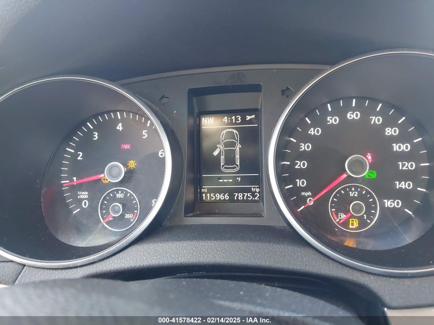 2013 VOLKSWAGEN GOLF VIN: WVWDB7AJ0DW095917