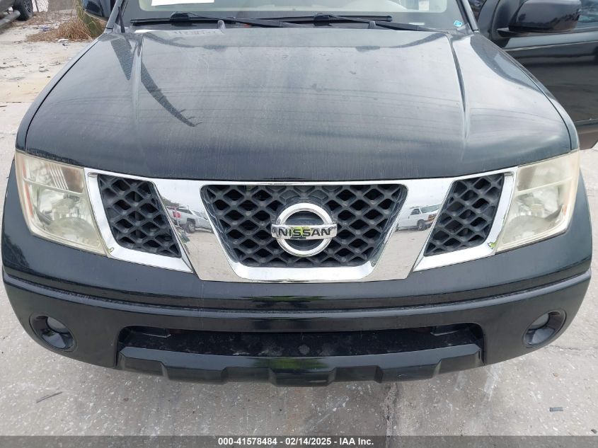 2007 Nissan Frontier Le VIN: 1N6AD07U47C452492 Lot: 41578484