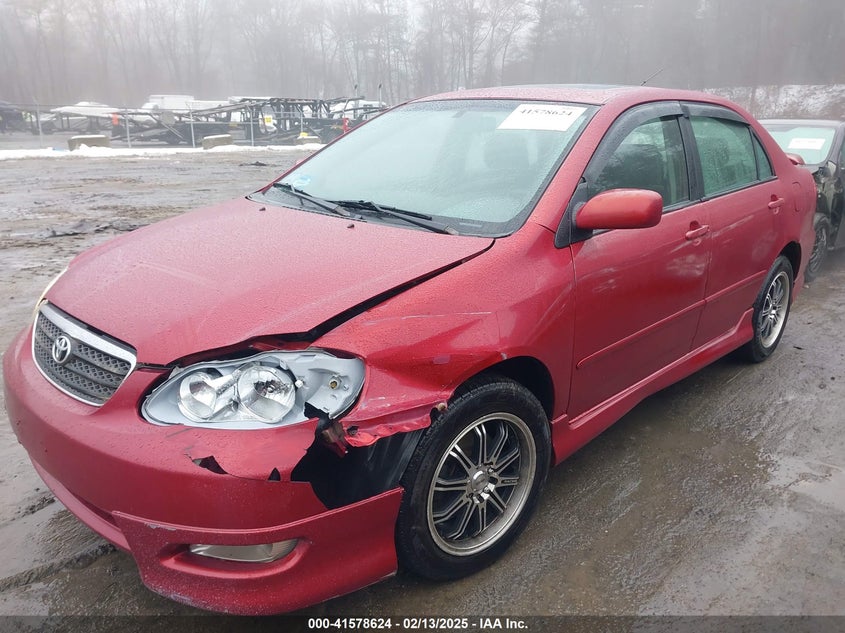 2006 TOYOTA COROLLA VIN: 2T1BR32E86C689700