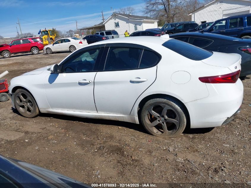 2017 Alfa Romeo Giulia VIN: ZARFAEDN6H7540276 Lot: 41578893