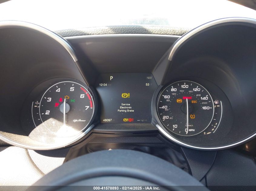 2017 Alfa Romeo Giulia VIN: ZARFAEDN6H7540276 Lot: 41578893