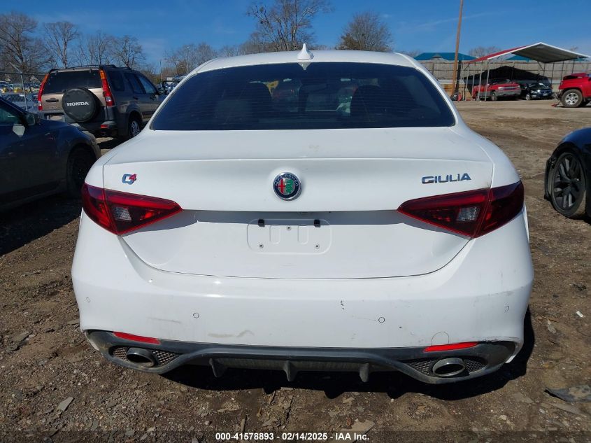 2017 Alfa Romeo Giulia VIN: ZARFAEDN6H7540276 Lot: 41578893