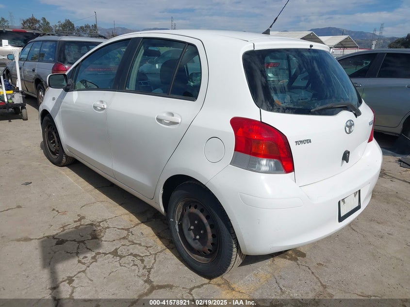 2009 TOYOTA YARIS VIN: JTDKT903295233070