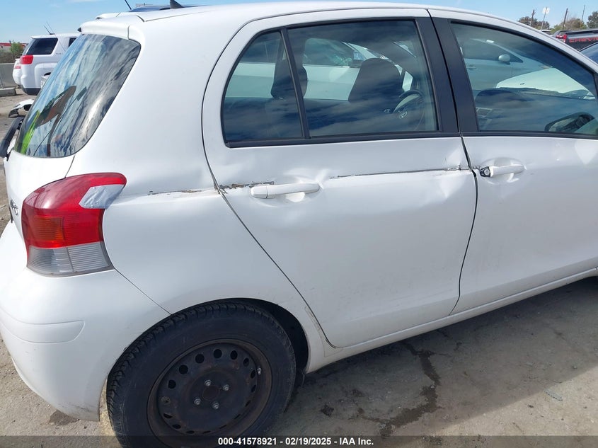 2009 TOYOTA YARIS VIN: JTDKT903295233070