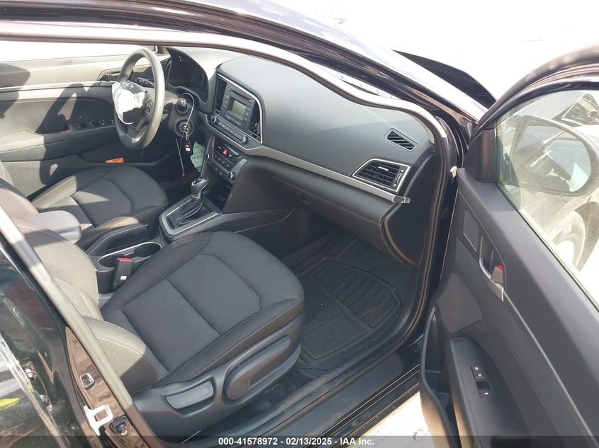 2018 HYUNDAI ELANTRA VIN: KMHD74LF9JU546872