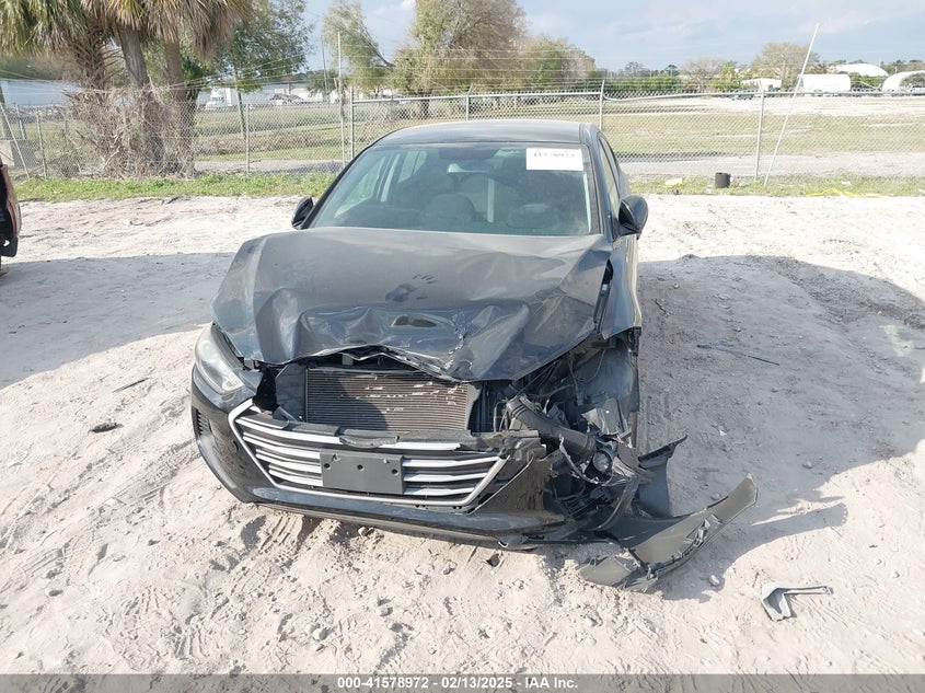 2018 HYUNDAI ELANTRA VIN: KMHD74LF9JU546872