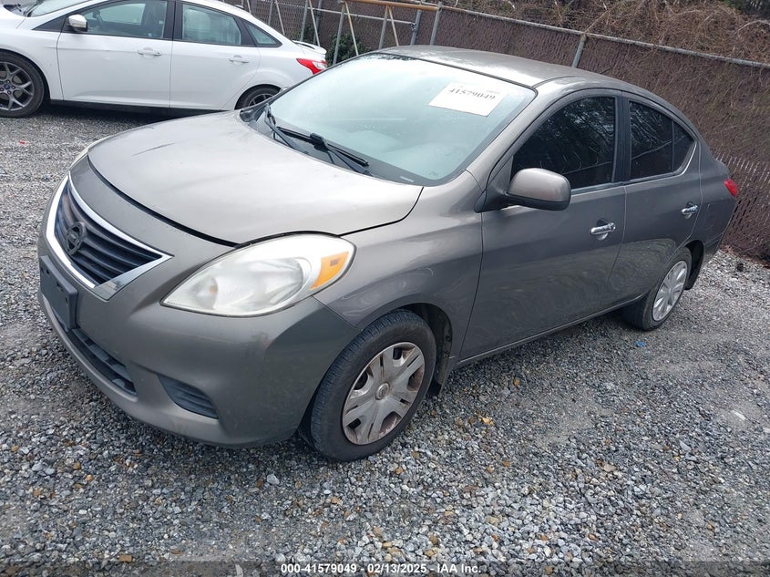 2012 NISSAN VERSA VIN: 3N1CN7AP8CL929270