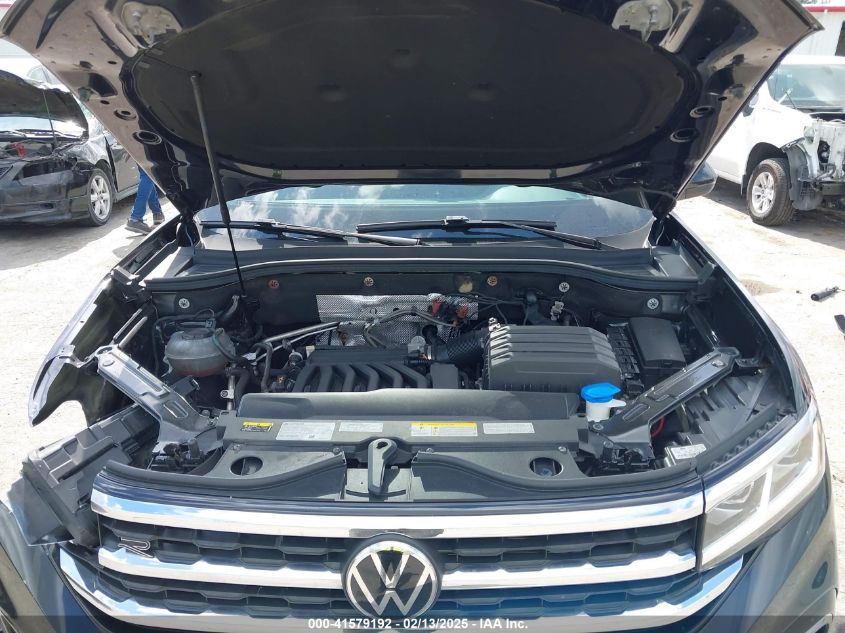 2022 Volkswagen Atlas 3.6L V6 Sel R-Line VIN: 1V2AR2CA2NC501051 Lot: 41579192