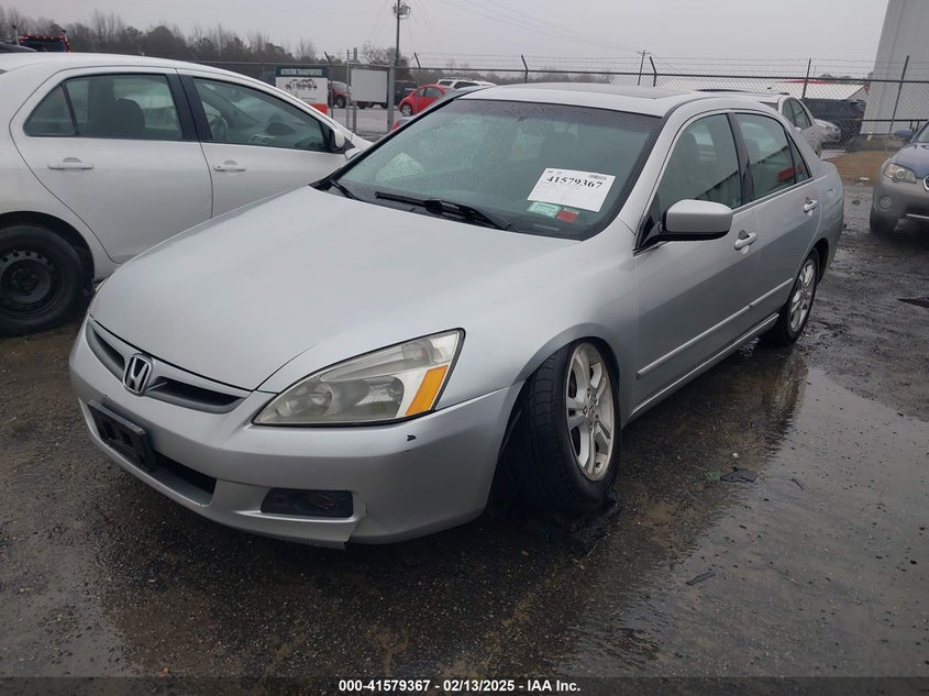 2007 HONDA ACCORD VIN: 1HGCM568X7A225222