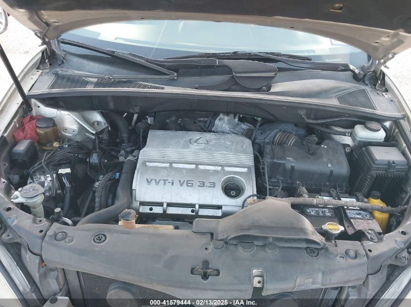 2005 Lexus Rx 330 VIN: JTJGA31U150047122 Lot: 41579444