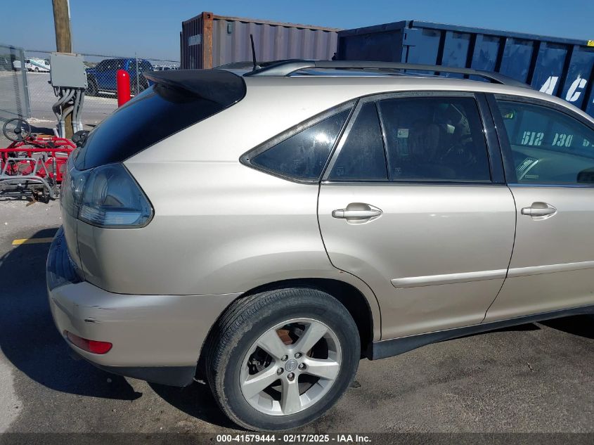 2005 Lexus Rx 330 VIN: JTJGA31U150047122 Lot: 41579444