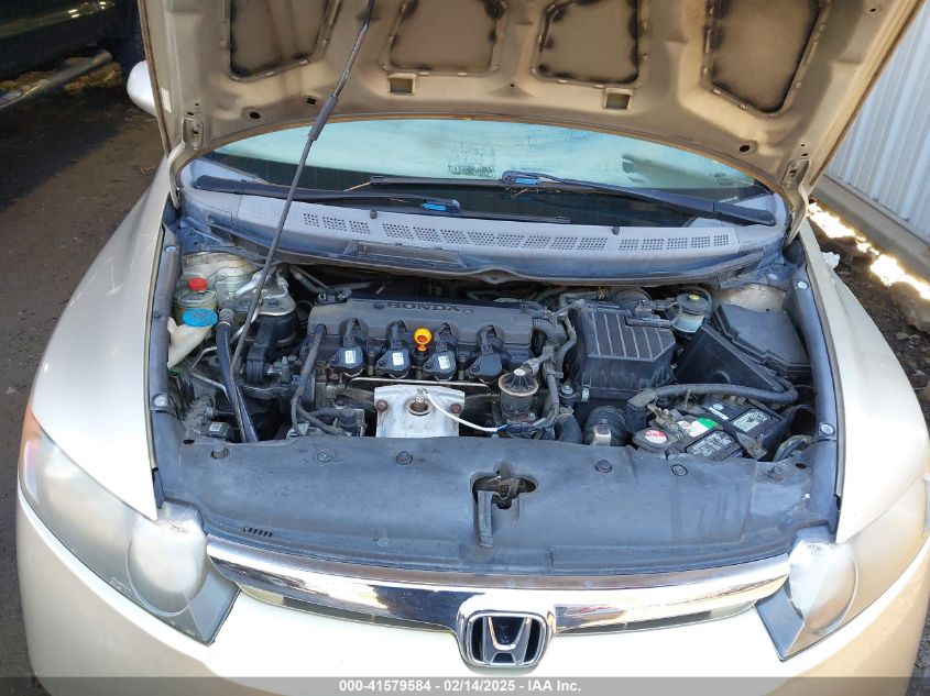 2008 Honda Civic Lx VIN: 1HGFA16548L119391 Lot: 41579584