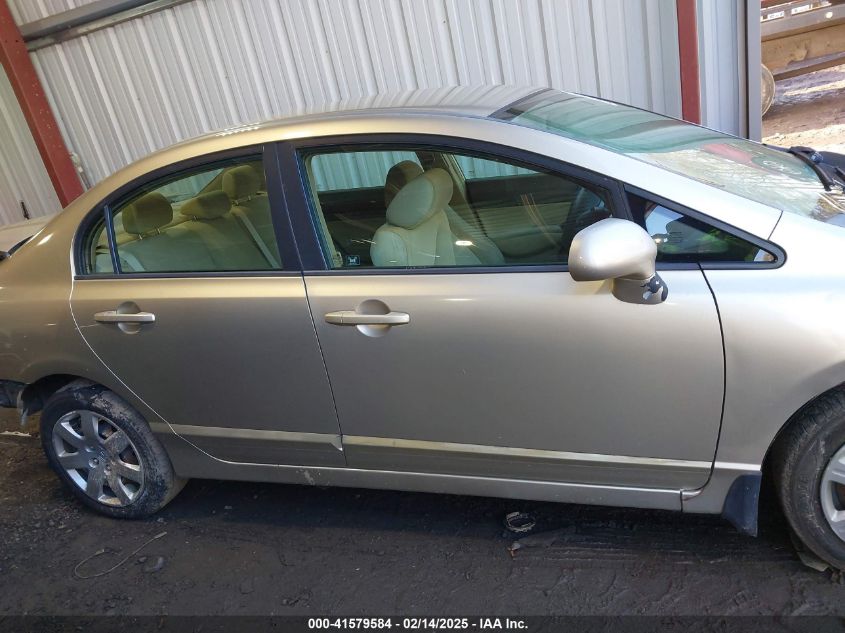 2008 Honda Civic Lx VIN: 1HGFA16548L119391 Lot: 41579584