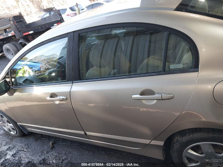 2008 Honda Civic Lx VIN: 1HGFA16548L119391 Lot: 41579584