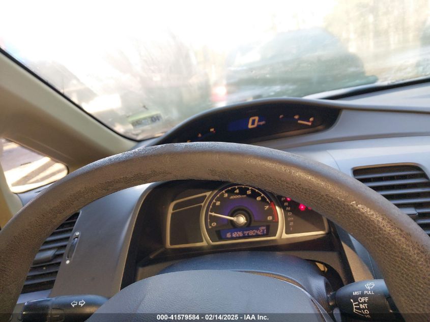 2008 Honda Civic Lx VIN: 1HGFA16548L119391 Lot: 41579584