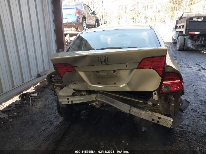 2008 Honda Civic Lx VIN: 1HGFA16548L119391 Lot: 41579584