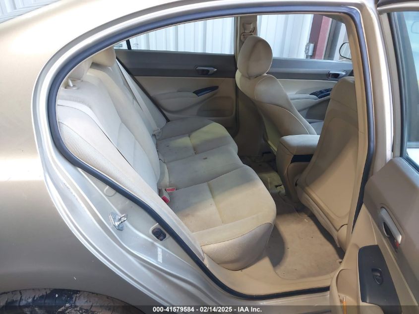 2008 Honda Civic Lx VIN: 1HGFA16548L119391 Lot: 41579584