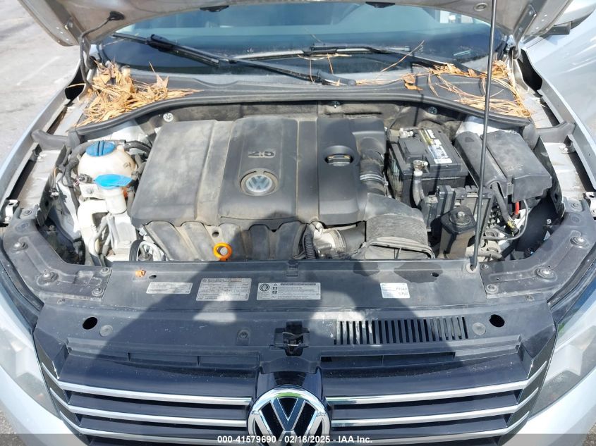 2012 Volkswagen Passat 2.5L Se VIN: 1VWBP7A34CC045237 Lot: 41579690