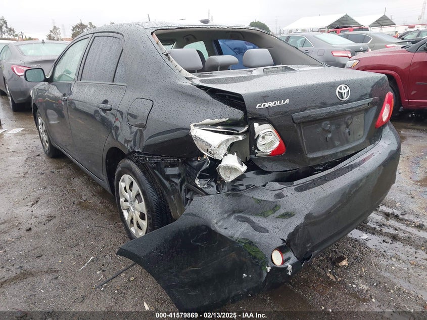 2009 TOYOTA COROLLA VIN: JTDBL40E39J001203