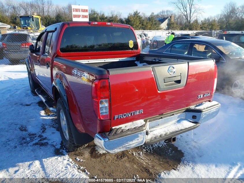 2007 NISSAN FRONTIER VIN: 1N6AD07W27C434283