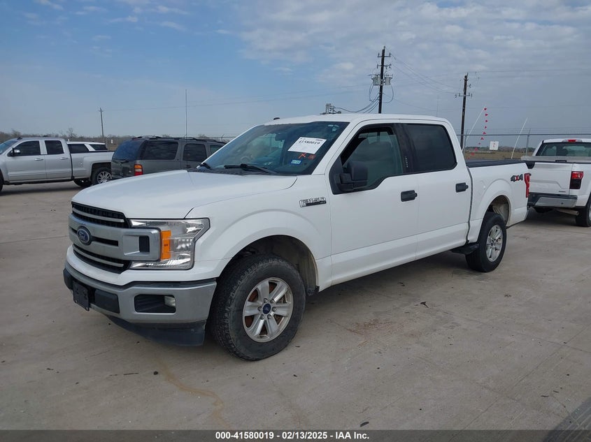 2018 FORD F-150 VIN: 1FTEW1EG1JKC85782