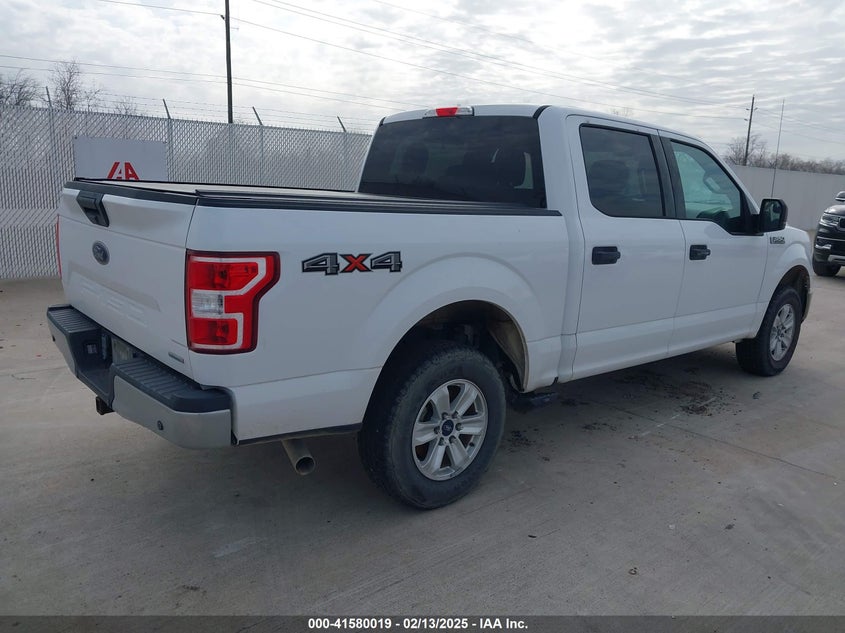2018 FORD F-150 VIN: 1FTEW1EG1JKC85782