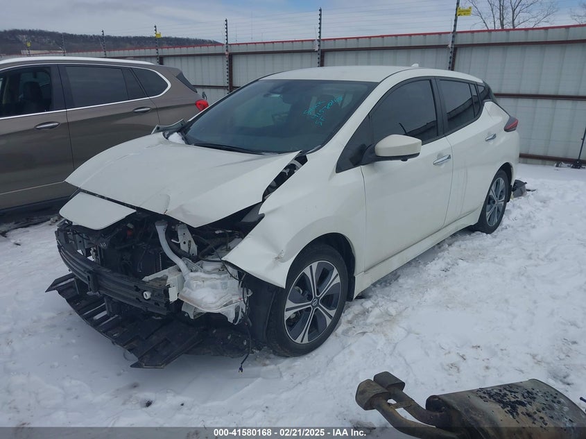 2022 NISSAN LEAF VIN: 1N4BZ1CV9NC557996