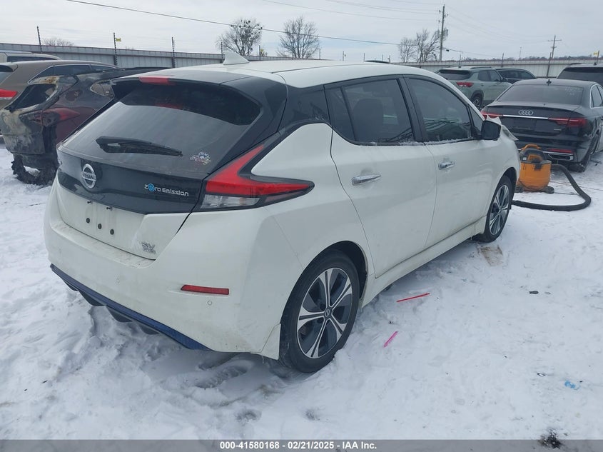 2022 NISSAN LEAF VIN: 1N4BZ1CV9NC557996