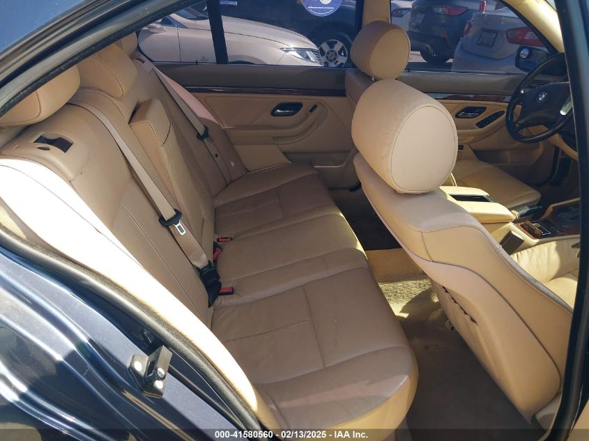 2002 BMW 525Ia VIN: WBADT43442GX27910 Lot: 41580560