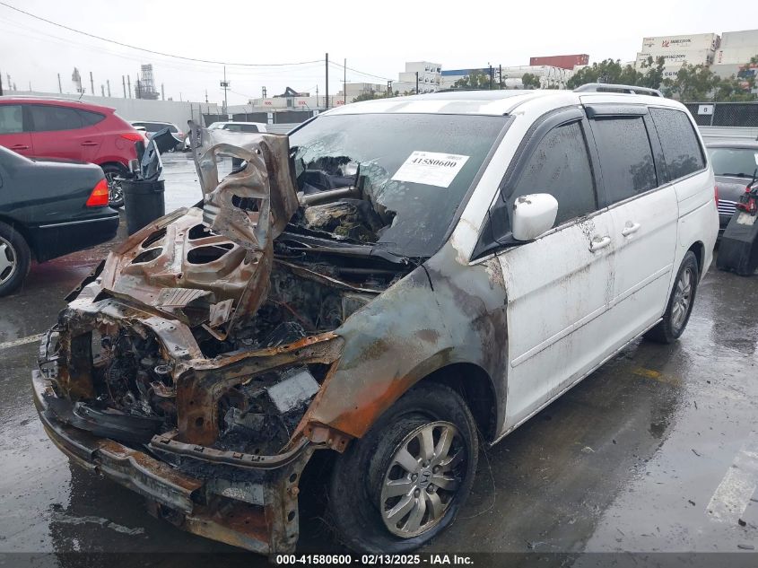 2010 Honda Odyssey Ex-L VIN: 5FNRL3H76AB069652 Lot: 41580600