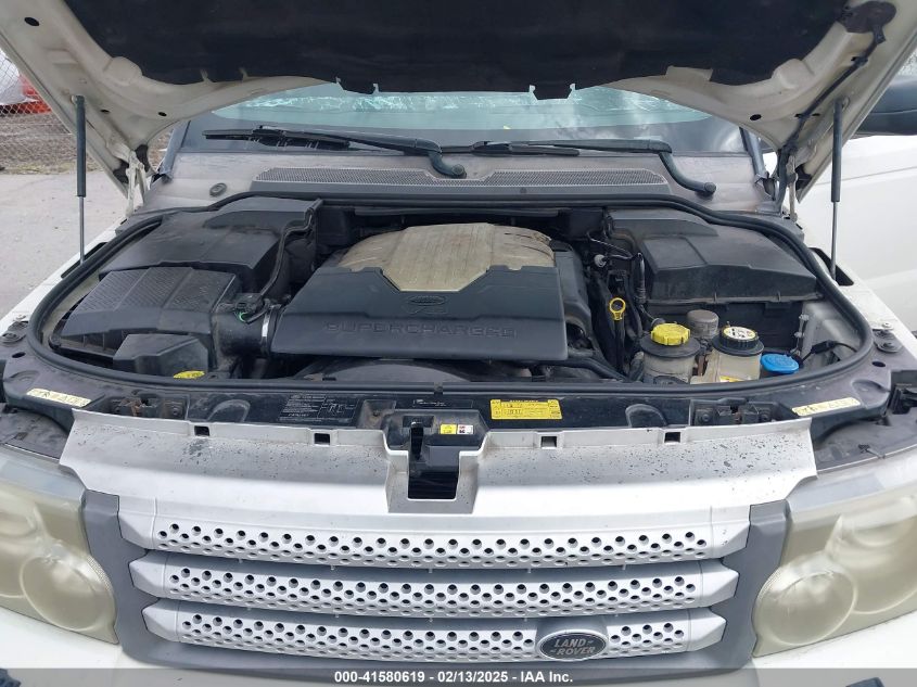 2006 Land Rover Range Rover Sport Supercharged VIN: SALSH23436A964129 Lot: 41580619