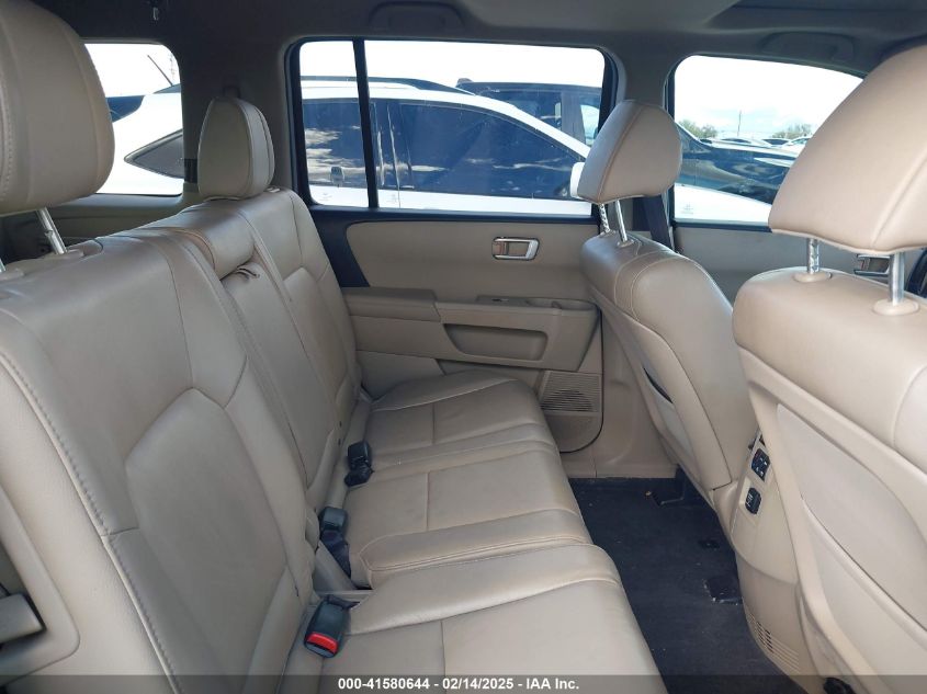 2012 Honda Pilot Ex-L VIN: 5FNYF3H53CB038511 Lot: 41580644