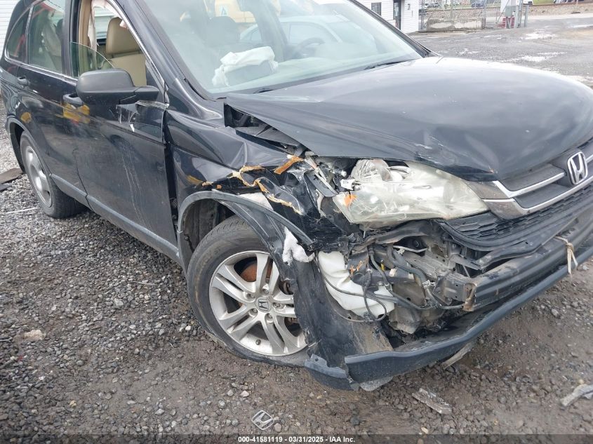 2010 Honda Cr-V Lx VIN: 5J6RE3H39AL020444 Lot: 41581119