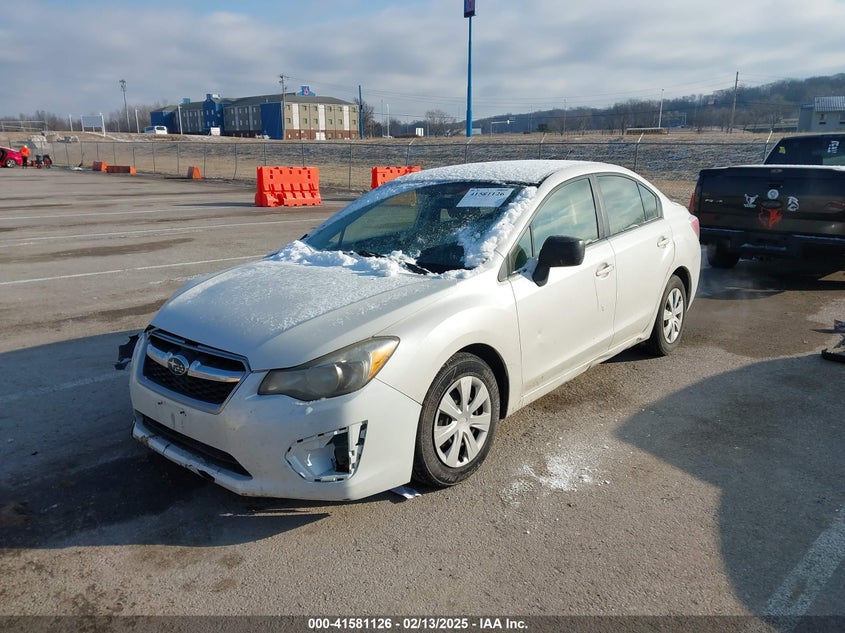 2013 SUBARU IMPREZA VIN: JF1GJAA66DH031660