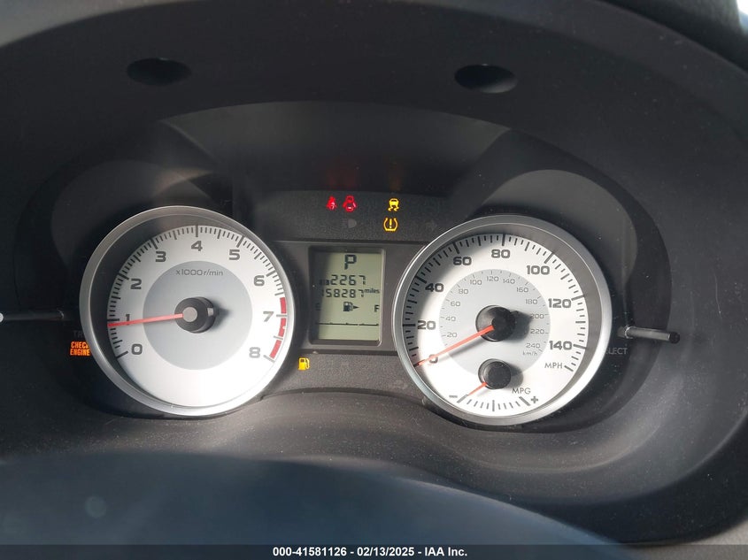 2013 SUBARU IMPREZA VIN: JF1GJAA66DH031660