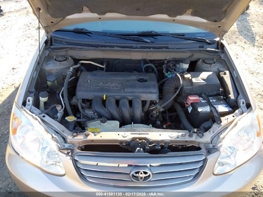 2004 Toyota Corolla Ce VIN: 1NXBR32E64Z291591 Lot: 41581130