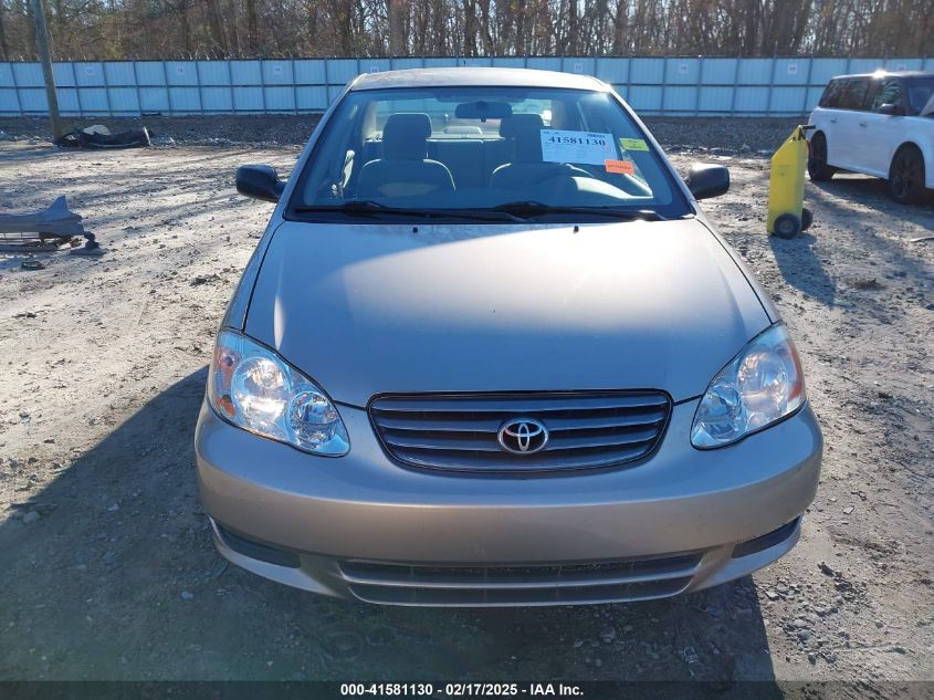 2004 Toyota Corolla Ce VIN: 1NXBR32E64Z291591 Lot: 41581130