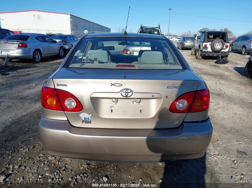 2004 Toyota Corolla Ce VIN: 1NXBR32E64Z291591 Lot: 41581130
