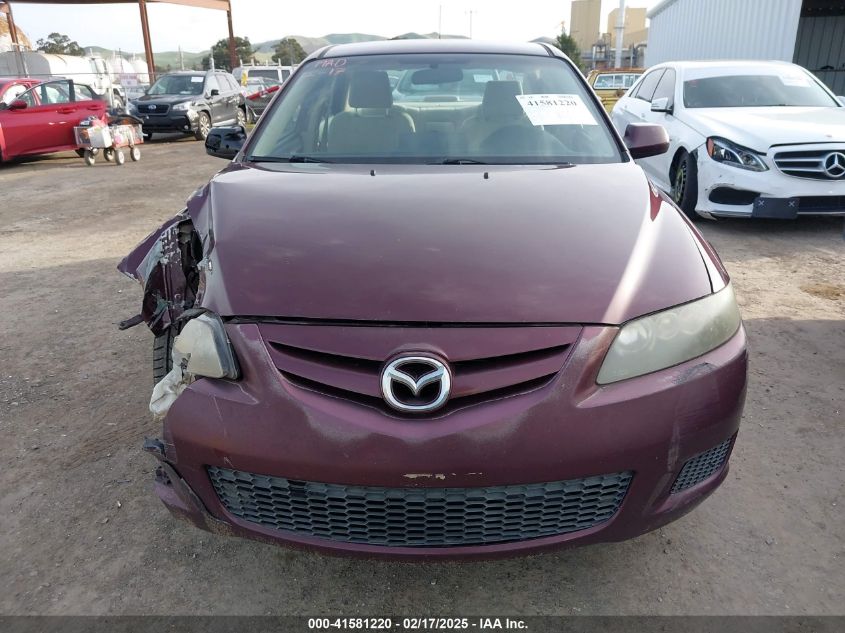 2008 Mazda Mazda6 I Sport Ve VIN: 1YVHP80C185M16199 Lot: 41581220