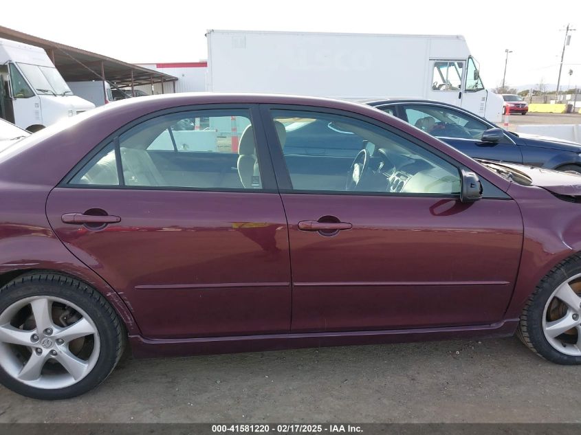 2008 Mazda Mazda6 I Sport Ve VIN: 1YVHP80C185M16199 Lot: 41581220