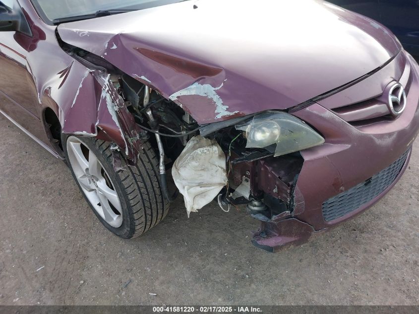 2008 Mazda Mazda6 I Sport Ve VIN: 1YVHP80C185M16199 Lot: 41581220