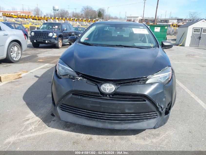 2018 Toyota Corolla Le VIN: 5YFBURHE1JP755280 Lot: 41581302