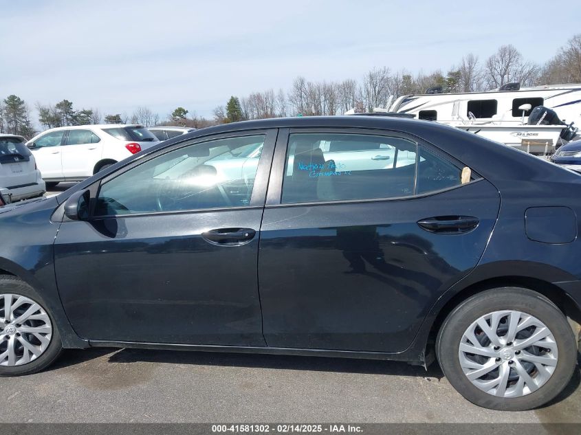 2018 Toyota Corolla Le VIN: 5YFBURHE1JP755280 Lot: 41581302