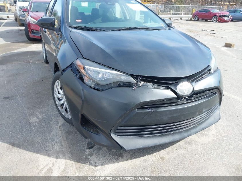 2018 Toyota Corolla Le VIN: 5YFBURHE1JP755280 Lot: 41581302