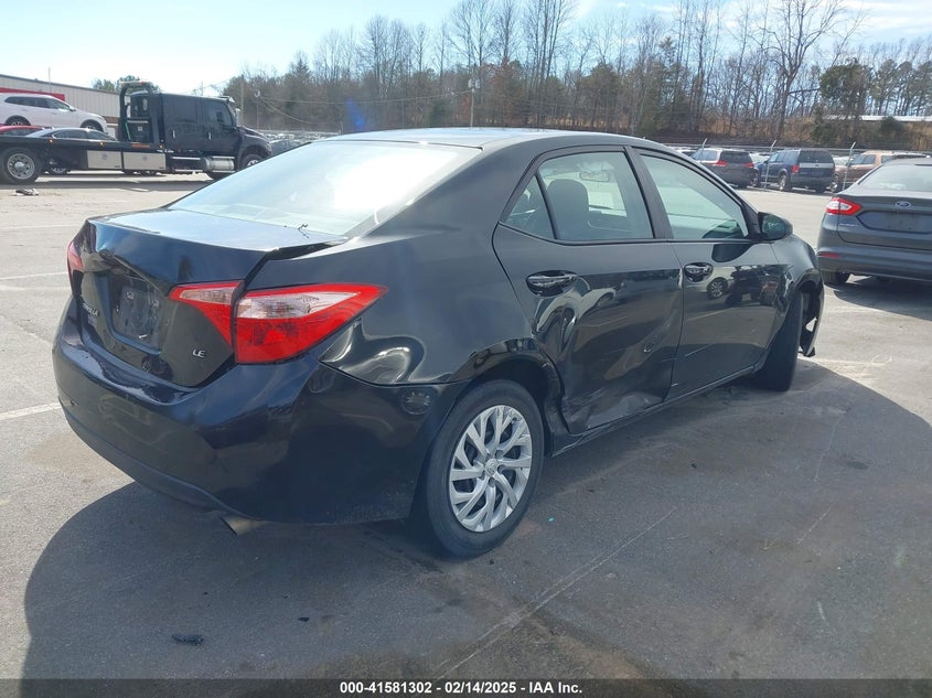 2018 TOYOTA COROLLA VIN: 5YFBURHE1JP755280