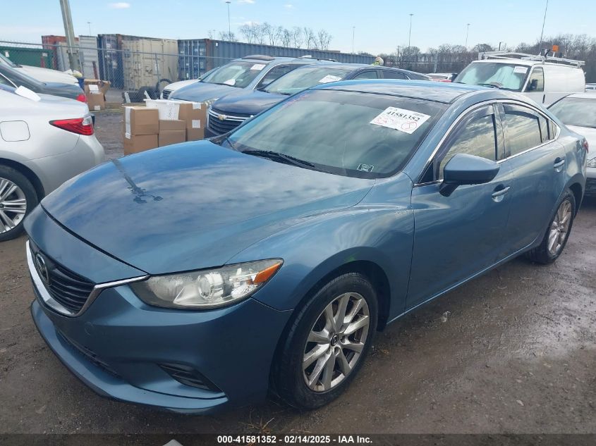 2016 Mazda Mazda6 I Sport VIN: JM1GJ1U54G1444414 Lot: 41581352