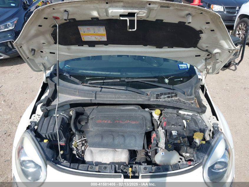 2016 Fiat 500X Easy VIN: ZFBCFXBT3GP396523 Lot: 41581405