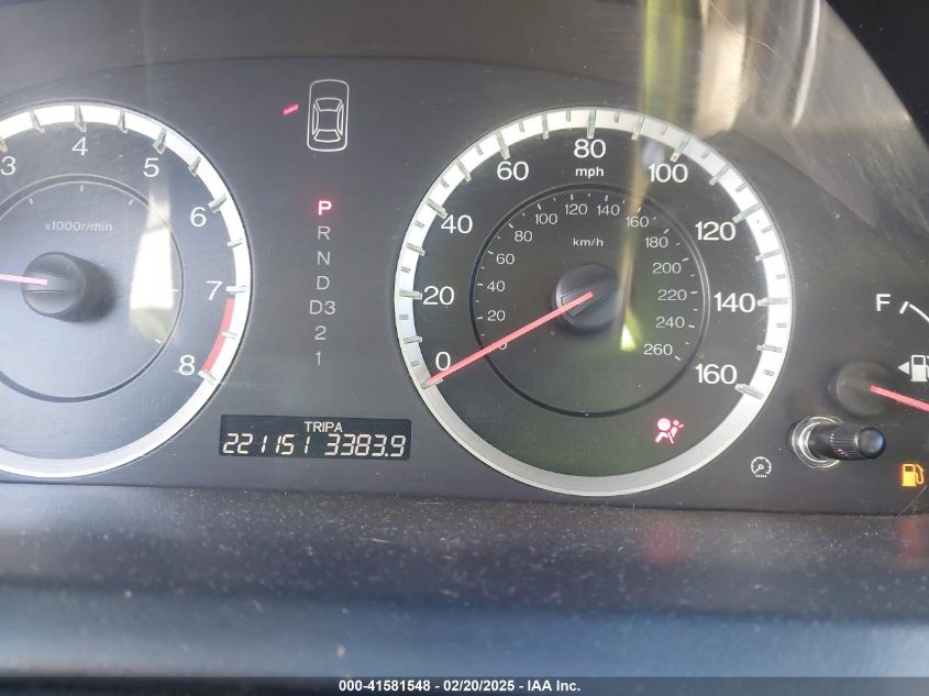 2011 Honda Accord 2.4 Ex VIN: 1HGCS1B76BA011235 Lot: 41581548